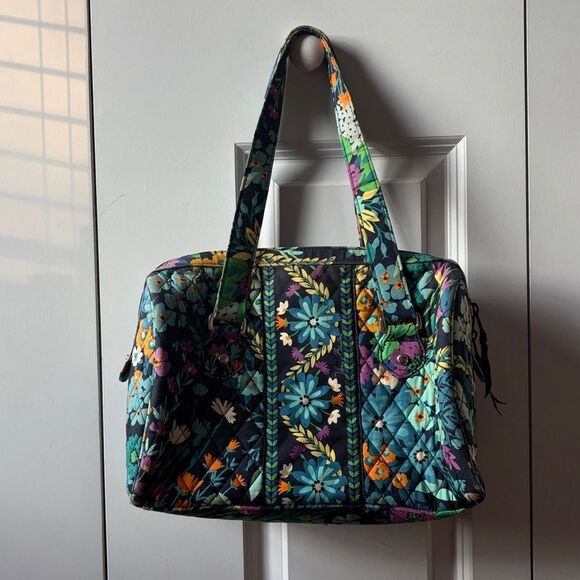 Vera Bradley Midnight Blues Shoulder Bag - Picture 2 of 4
